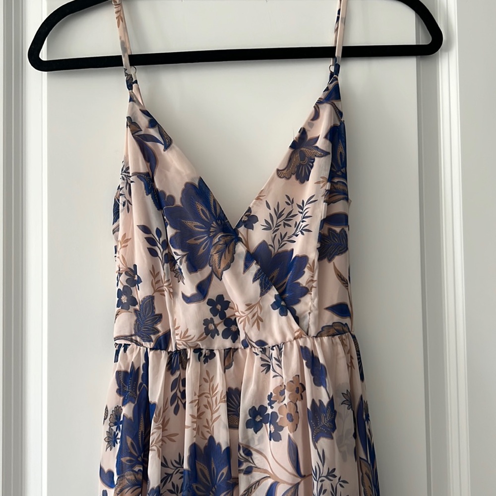 Windsor Blue Floral Maxi